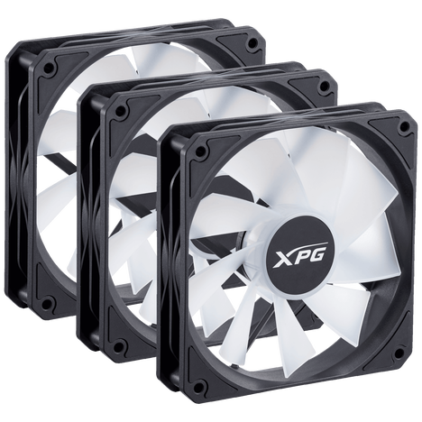 Вентилятор XPG для корпуса VENTO R 120 ARGB PWM Black 3pack