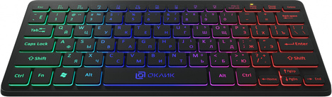 Клавиатура Oklick USB 300S 1696461, цвет черный