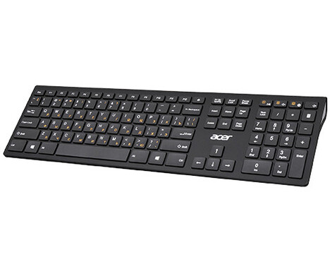 Клавиатура+мышь ACER OKR030 ZL.KBDEE.005, цвет черный