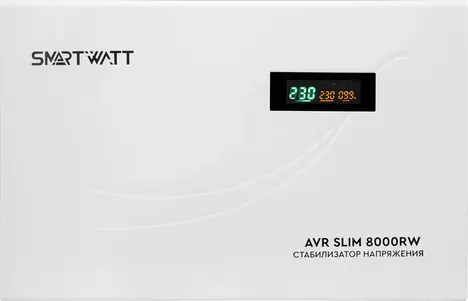 Стабилизатор напряжения SMARTWATT AVR SLIM 8000RW 8000ВА