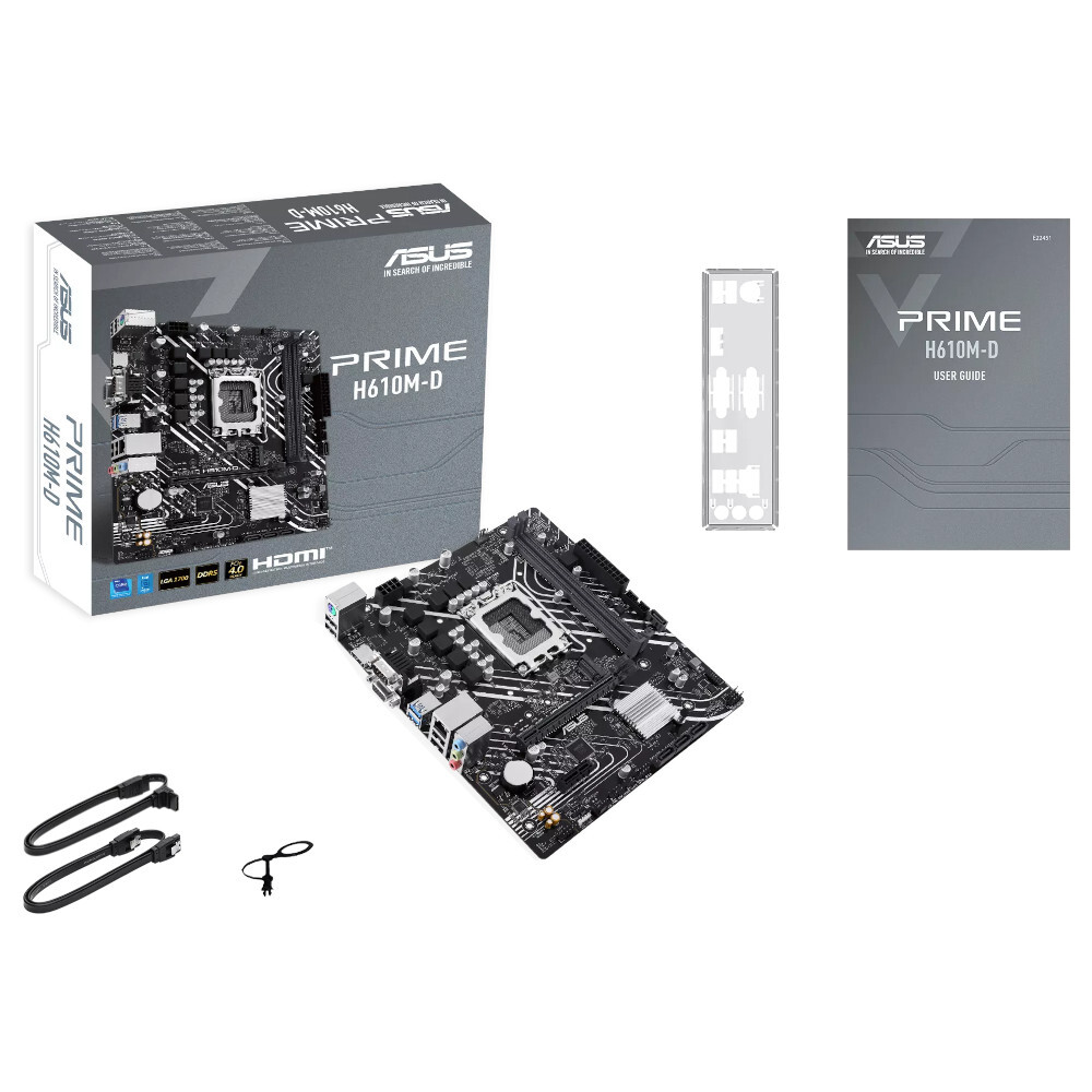 Материнская плата ASUS Intel H610 PRIME H610M-D