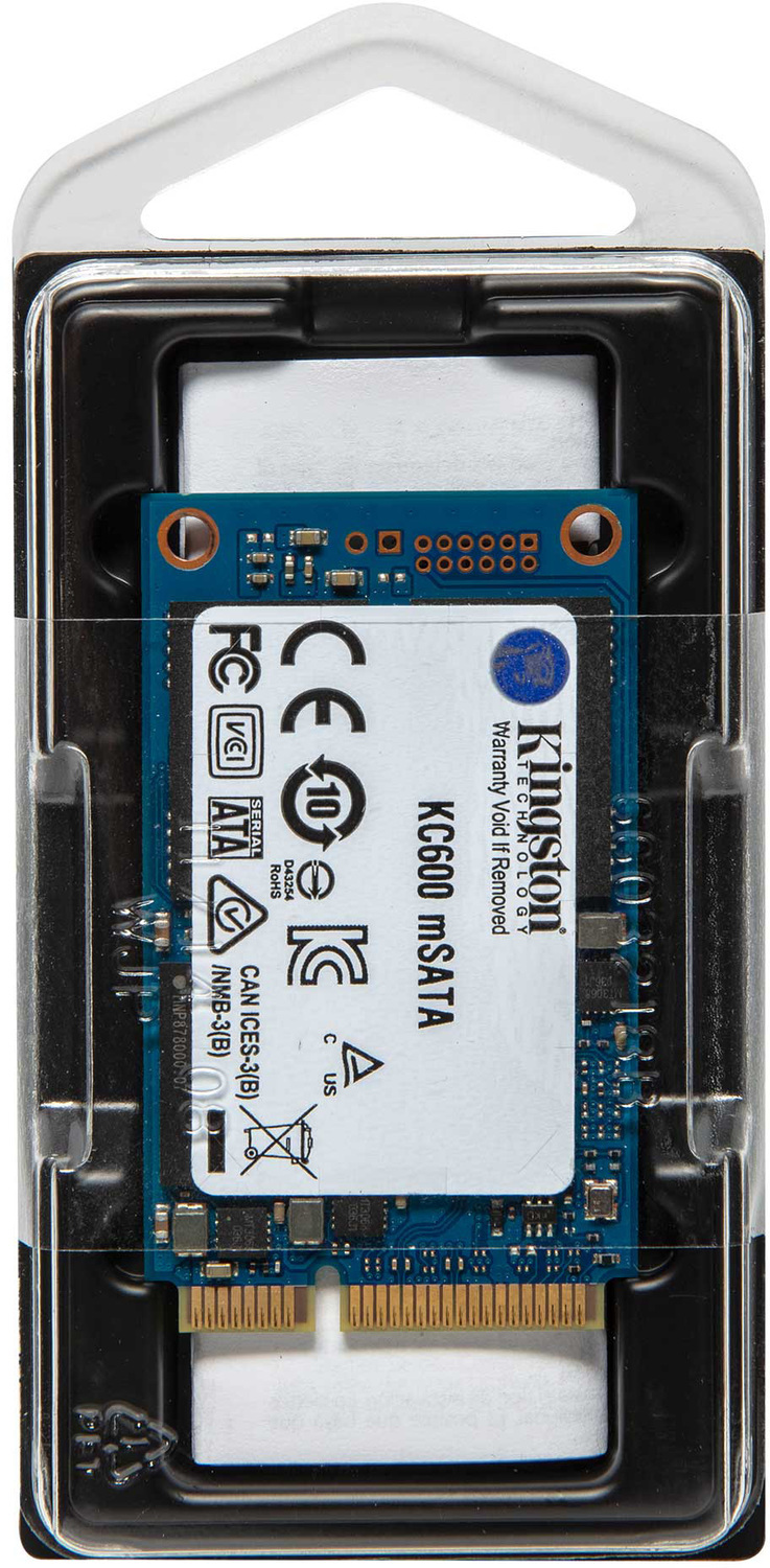 Внутренний твердотельный накопитель Kingston KC600 256Gb