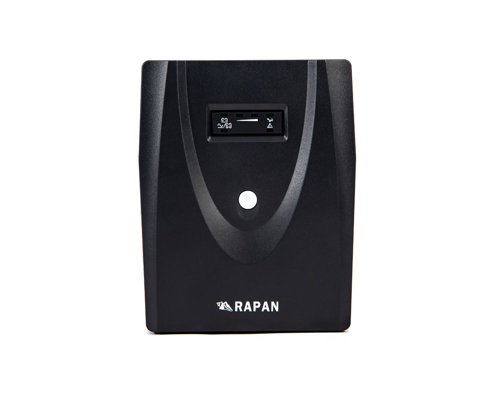 (735) Бастион RAPAN-UPS 2000ВА/1200Вт/line-interactive/170 - 270 В/АКБ 7Ачx2/2xC13 2xSchuko/1,5 л.г.