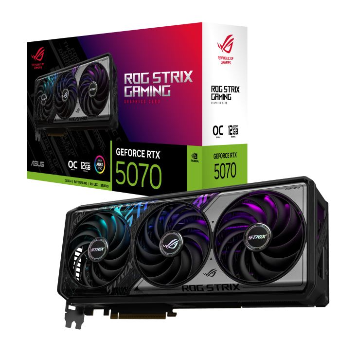 Видеокарта ASUS GeForce RTX 5070 12 ΓБ Retail
