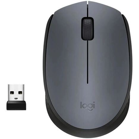 Мышь Logitech M170 910-004646, цвет темно-серый