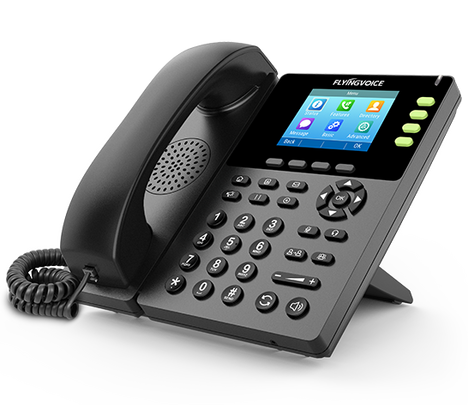 Телефон IP Flyingvoice FIP13G черный