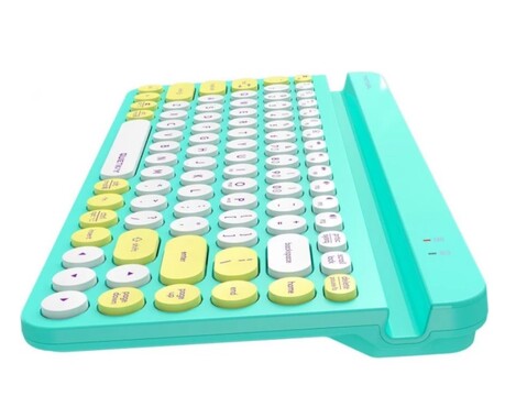 Клавиатура A4tech Fstyler FBK30 AVOCADO, цвет светло-зеленый
