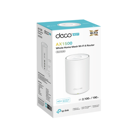 3G/LTE-роутер TP-LINK DECO X10-4G