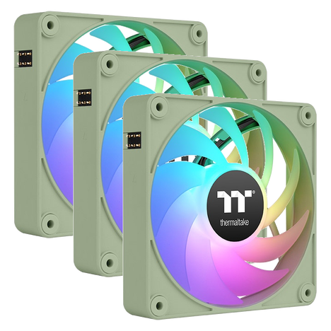 Вентилятор Thermaltake Case Fan CT120 EX ARGB Sync Matcha Green (3 pack)