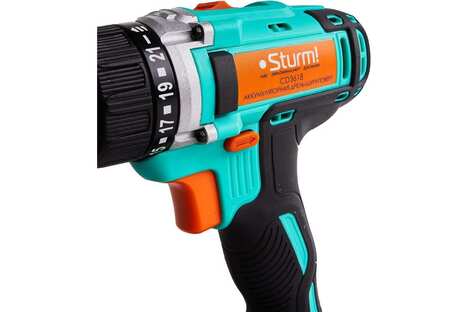 Безударная дрель-шуруповерт STURM! CD3618