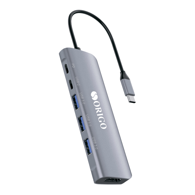 Док-станция ORIGO USB-C 6-в-1