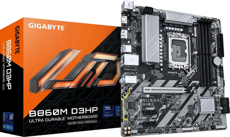 Материнская плата Gigabyte LGA1851 Intel B860 B860M D3HP