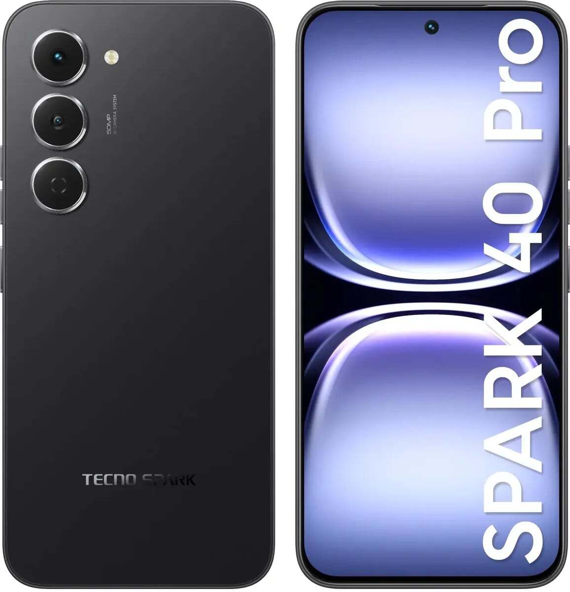 Смартфон TECNO SPARK 40 Pro 128 ΓБ черный