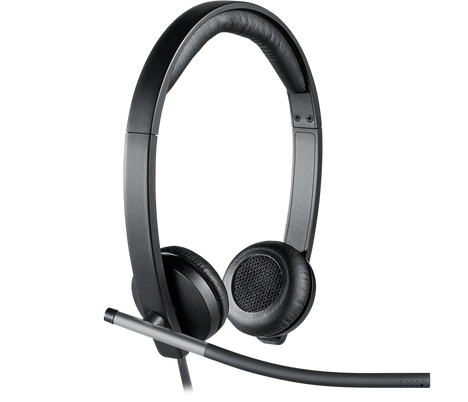 Гарнитура Logitech H650e, цвет черный