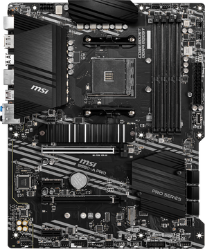 Материнская плата MSI AMD B550 B550-A PRO (плохая упаковка)