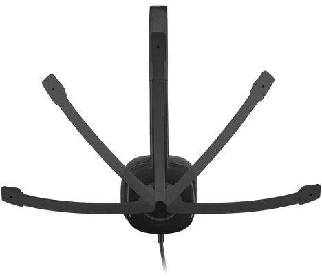 Гарнитура Logitech H151, цвет черный