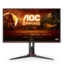 Монитор AOC Q27G2U 27.0-inch черный