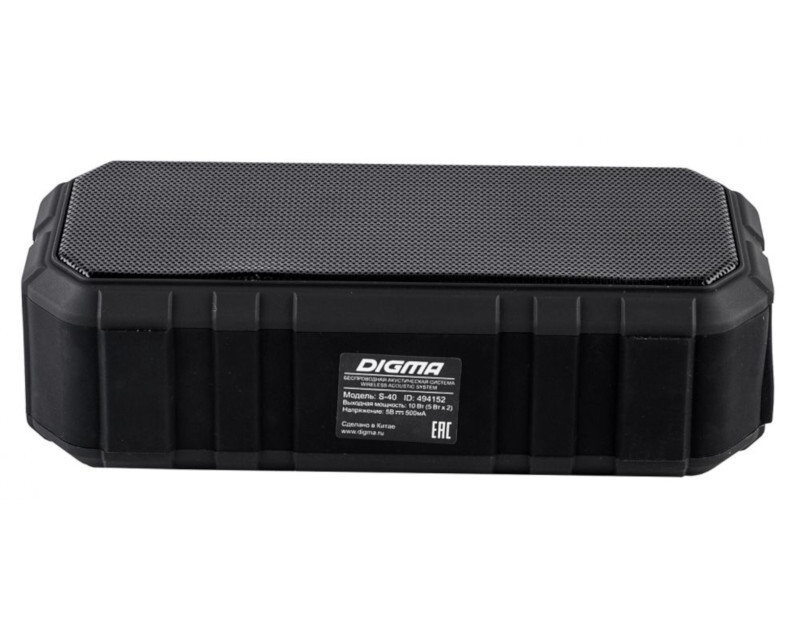 Колонки DIGMA S-40 (черный)