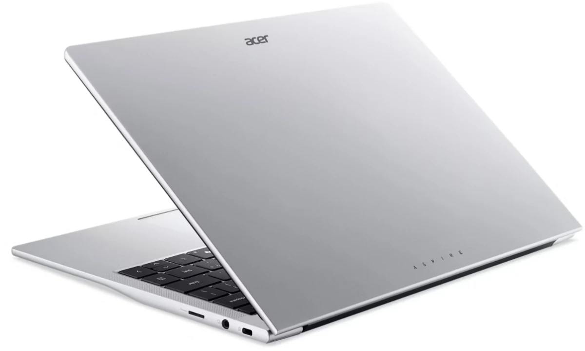 Ноутбук/ ACER Aspire Lite AL14-32P-36FE 14"(1920x1200 (матовый) IPS)/Intel Core 3 N355(3.9Ghz)/8192Mb/512PCISSDGb/noDVD/Int:Intel HD/Cam/BT/WiFi/46WHr/war 1y/1.17kg/Silver/NoOS
