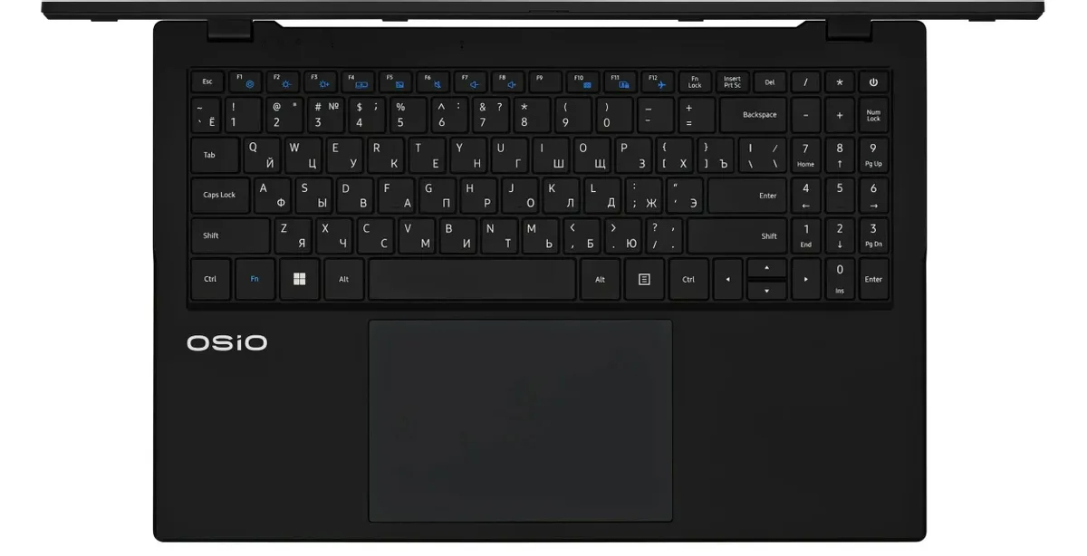 Ноутбук Osio BaseLine B150I Intel N200 (черный)