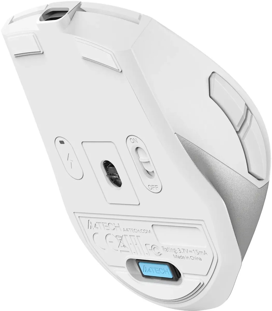 Мышь A4tech Fstyler FG45CS Air2 FG45CS AIR2 USB (SILVER WHITE)