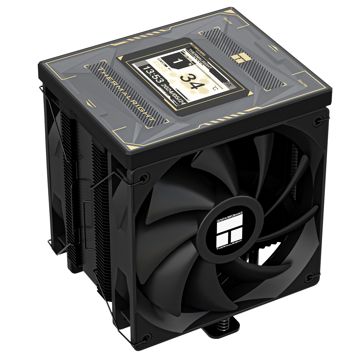 Кулер Процессорный Thermalright для CPU Burst Assassin Vision 120 Black