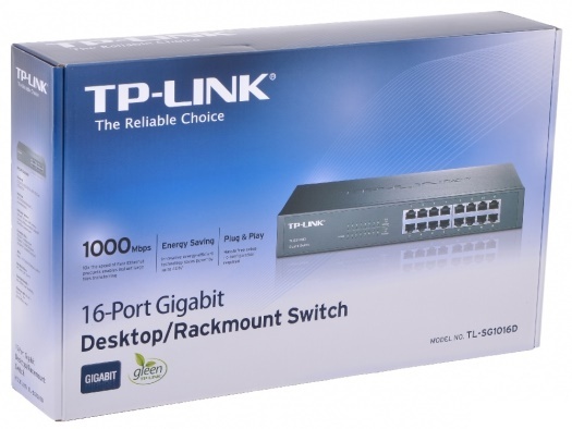 Коммутатор TP-LINK TL-SG1016D