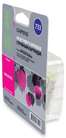 Картридж пурпурный Cactus CS-EPT0733