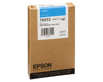 Картридж голубой Epson C13T603200