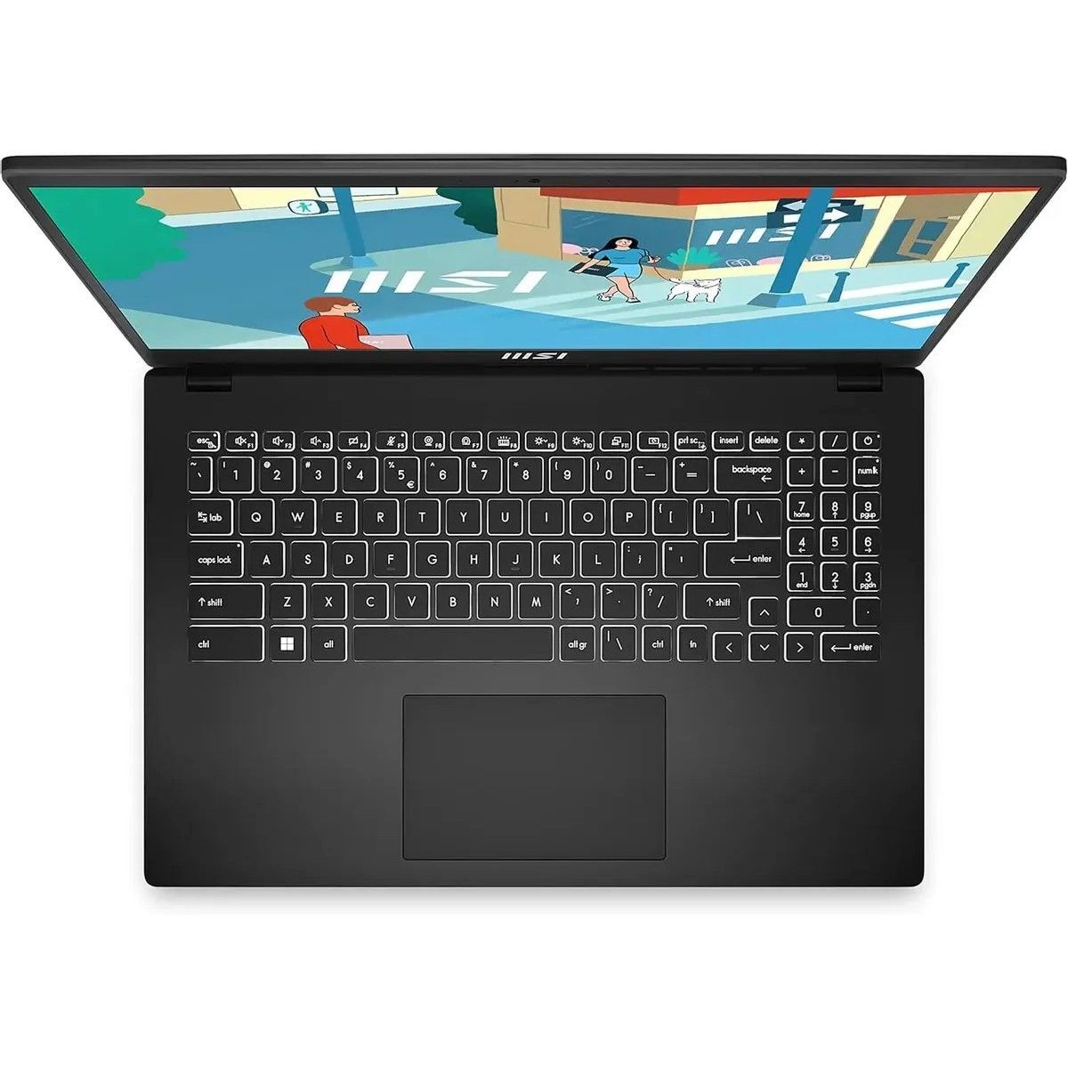 Ноутбук MSI B13M-871RU Intel Core i7-1355U (черный)
