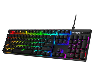 Клавиатура HyperX Keyboard Alloy Origins 4P4F6AX#ACB, цвет черный
