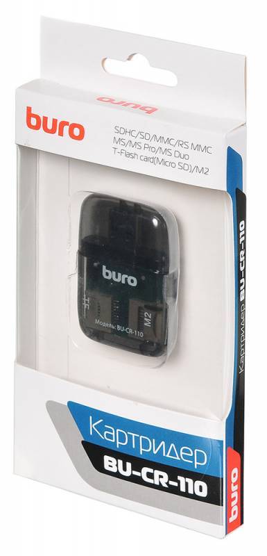 Buro Устройство чтения карт памяти USB2.0 BU-CR-110 BU-CR-110