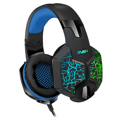 Гарнитура SVEN AP-U980MV, цвет синий/черный