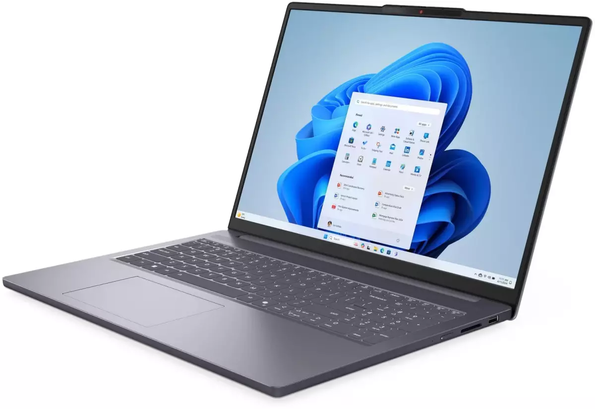 Ноутбук LENOVO IdeaPad Slim 3 G10 16AHP10 AMD Ryzen 7 8840HS (серый)