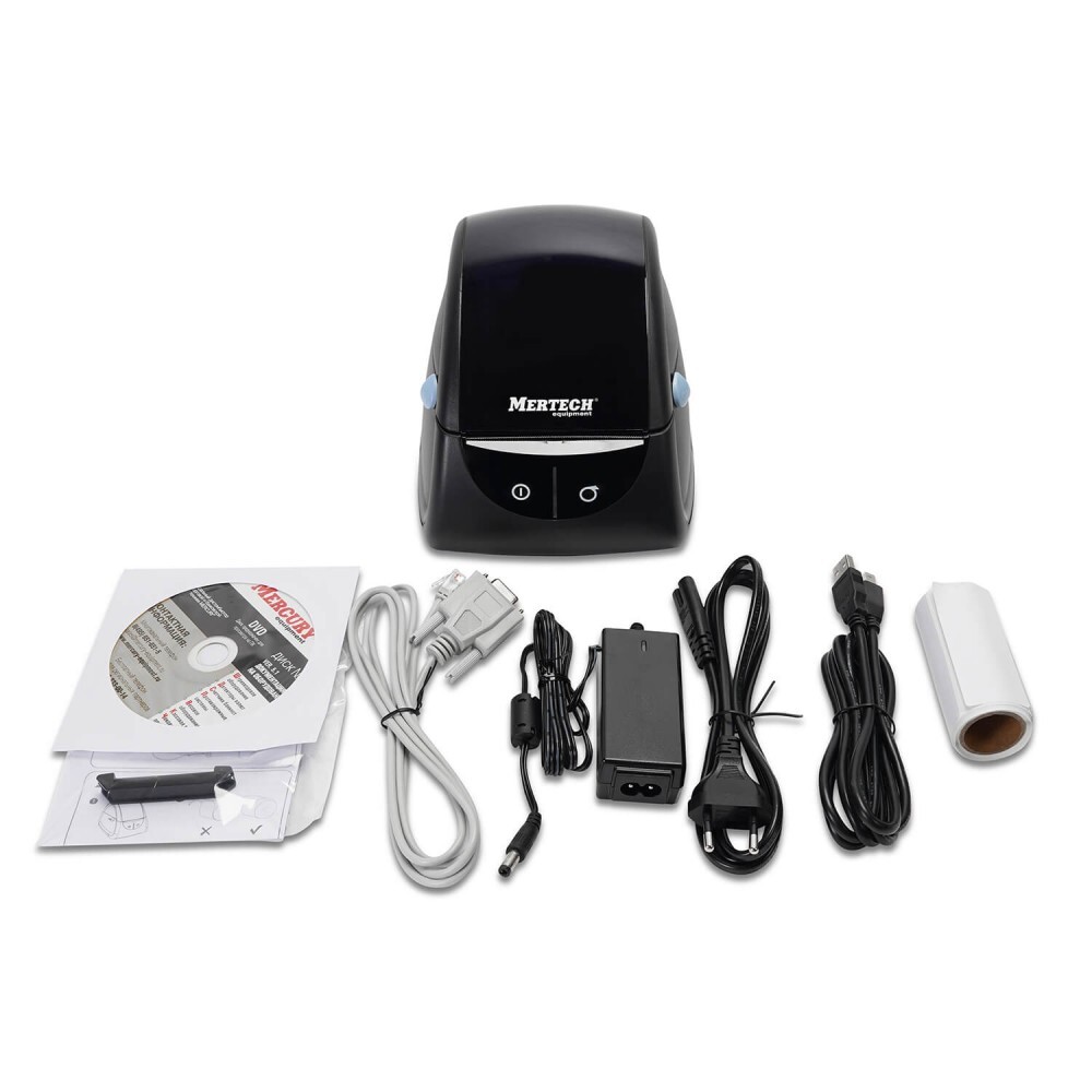 Принтер этикеток MPRINT LP80 EVA (RS232, USB) black