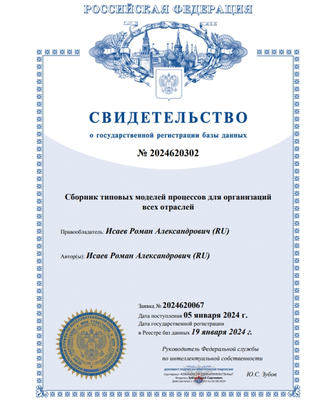 Технологии управления и организационного развития Сборник типовых моделей процессов для организаций всех отраслей,