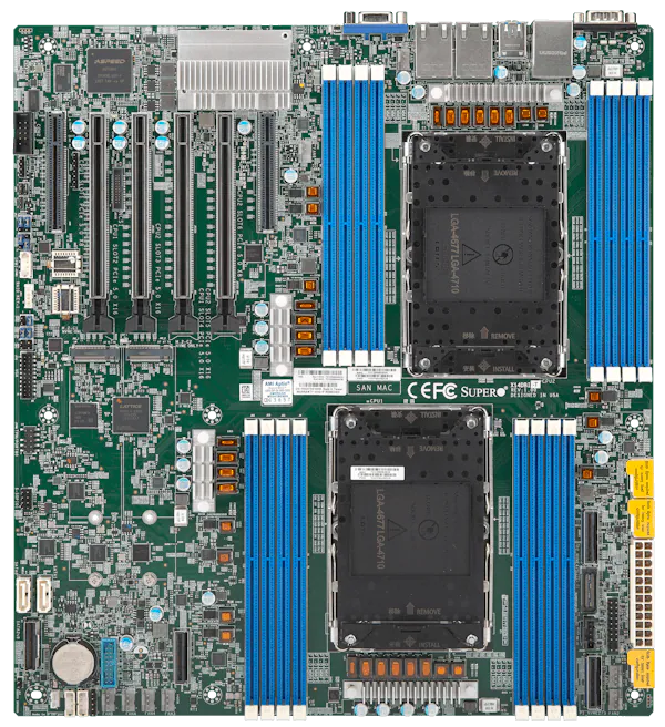 Материнская плата SUPERMICRO LGA-4710 (Socket E2) System on Chip X14DBI-T-B