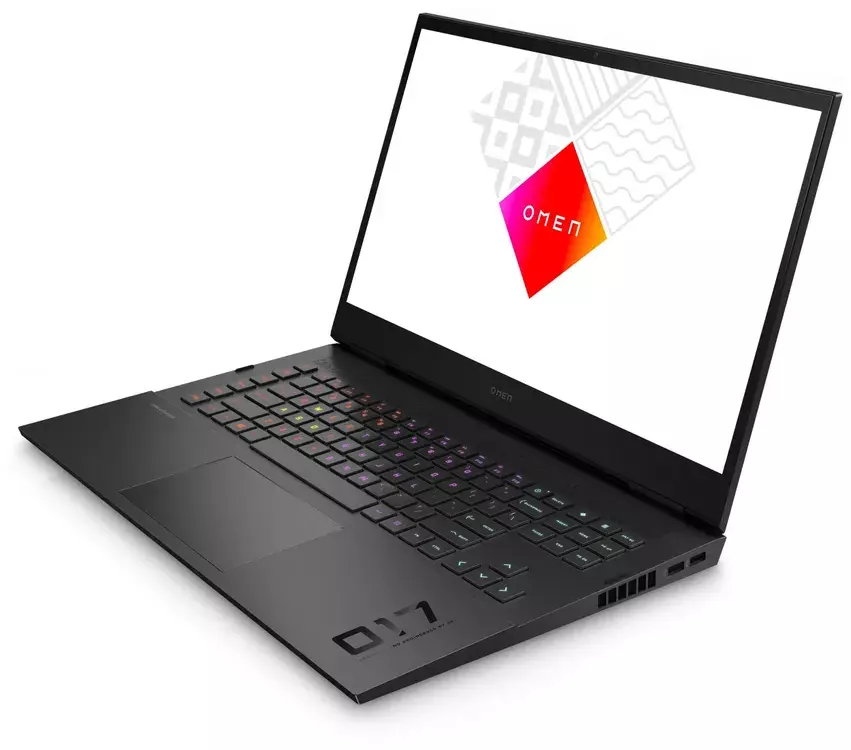 Ноутбук HP Omen 17-cm2006ci Core i7 13700HX 16Gb SSD1Tb NVIDIA GeForce RTX4070 8Gb 17.3" IPS QHD (2560x1440) Free DOS black WiFi BT Cam (A1AB9EA)