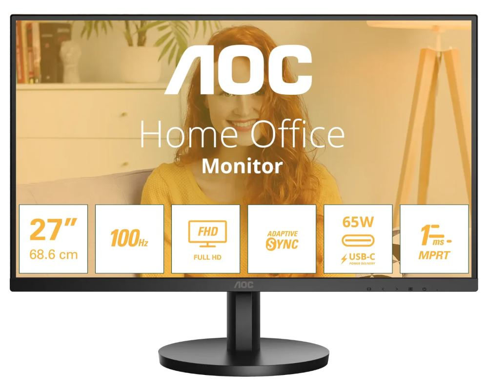 Монитор AOC 27B3CA2 27.0-inch черный