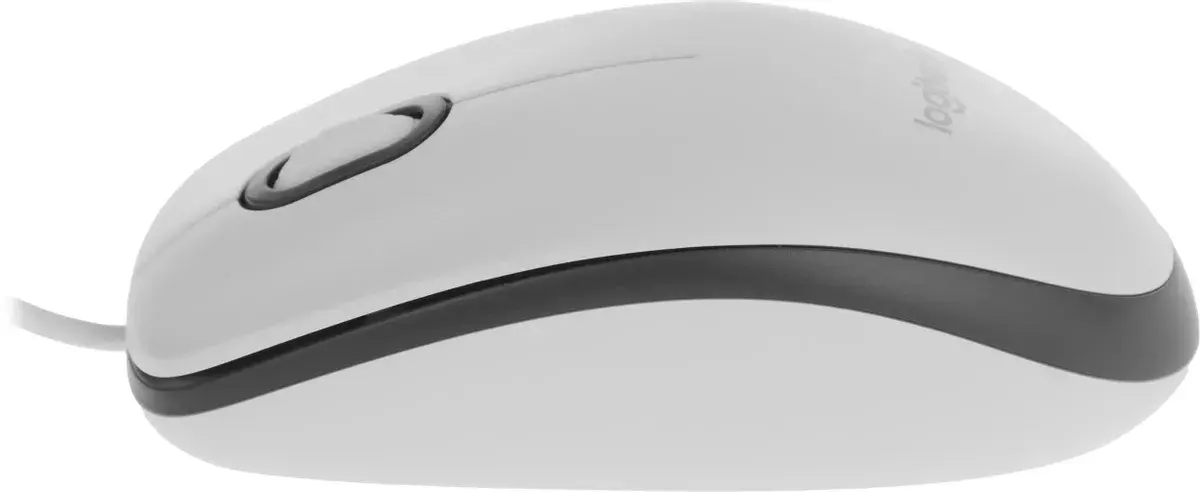 Мышь Logitech M100 910-006764, цвет белый