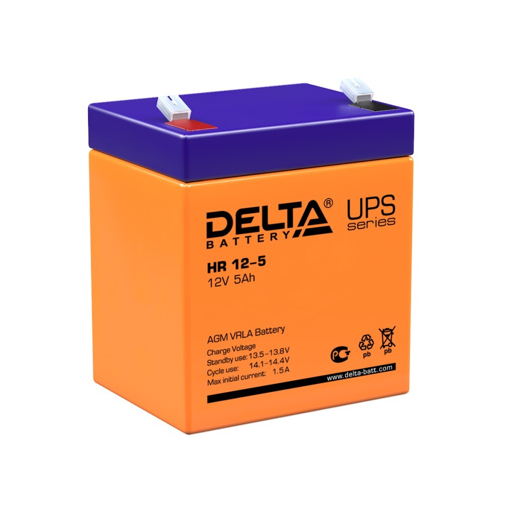 Сменная батарея для ИБП Delta HR 12-5