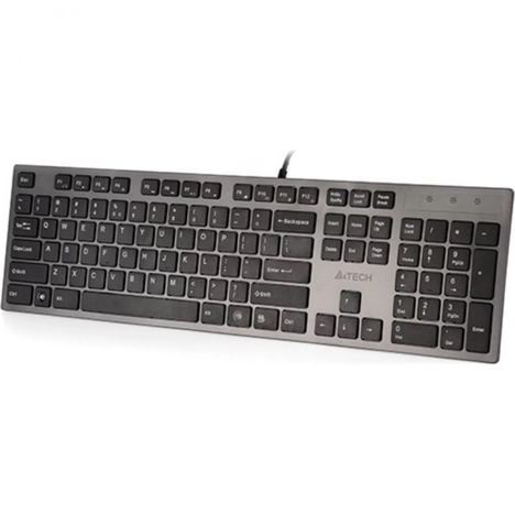 Клавиатура A4tech KV-300H, цвет серый