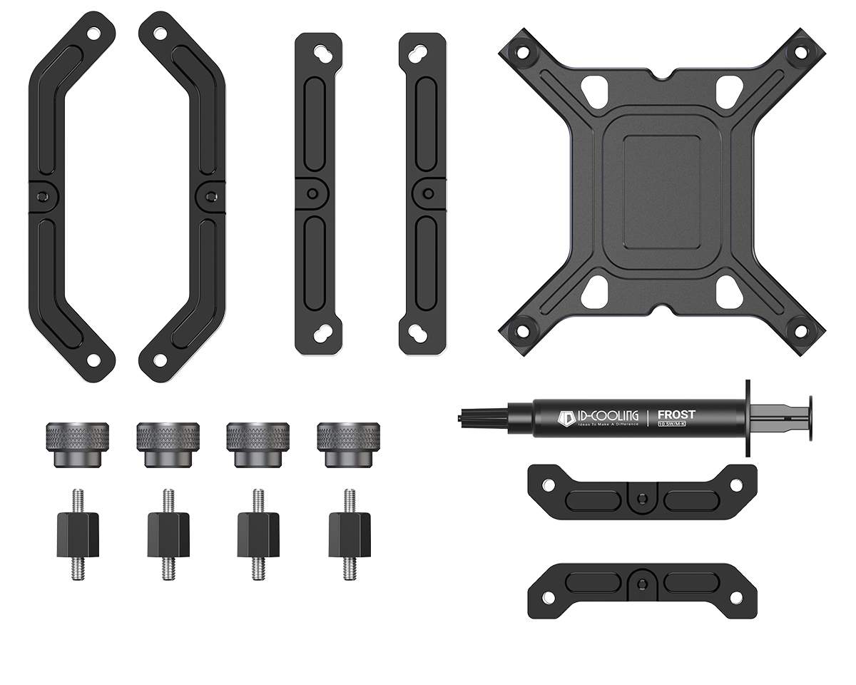 Кулер Процессорный ID-Cooling система водяного охлаждения SL240 Black