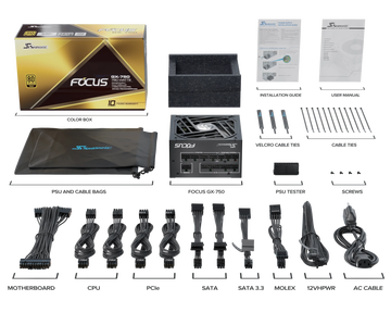 Блок питания Seasonic FOCUS GX ATX 3.0 750W