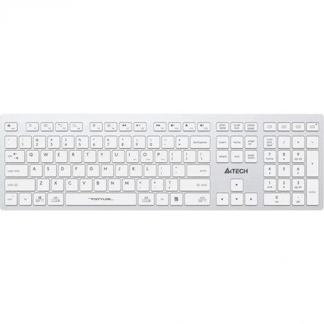 Клавиатура A4tech Fstyler FBX50C WHITE, цвет белый