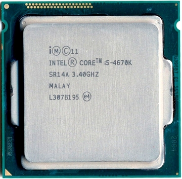 Процессор Intel     Core i5-4670 OEM