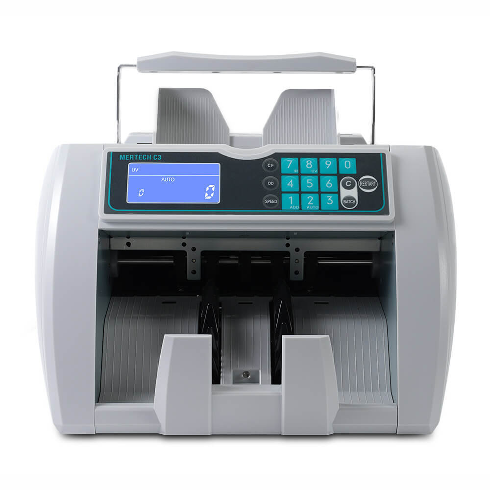 Счетчик банкнот Mertech C-3 white