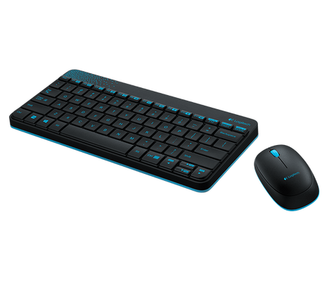 Logitech Wireless Desktop MK240 (Keybord&mouse), USB, Black, Rus/Eng, [920-008213]