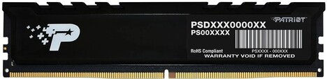 Оперативная память Patriot Signature Premium DDR5 5600МГц 16GB, PSP516G560081H1, RTL
