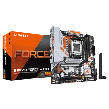 Материнская плата Gigabyte AM5 AMD B850 B850M FORCE WIFI6E